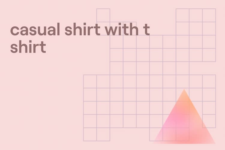 digital-product | casual shirt with t shirt